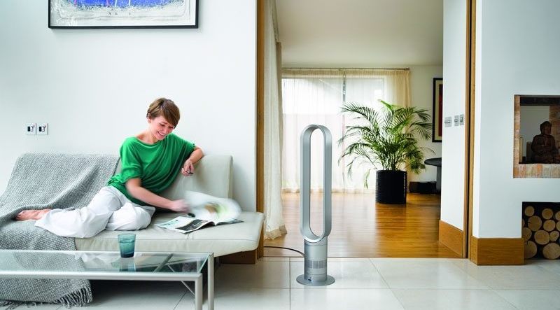 using tower fan