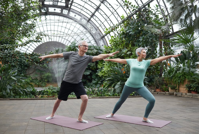 man and woman using anti-fatigue mats