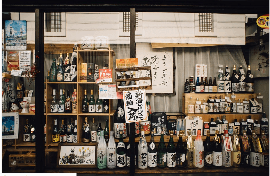 store for selling liquor